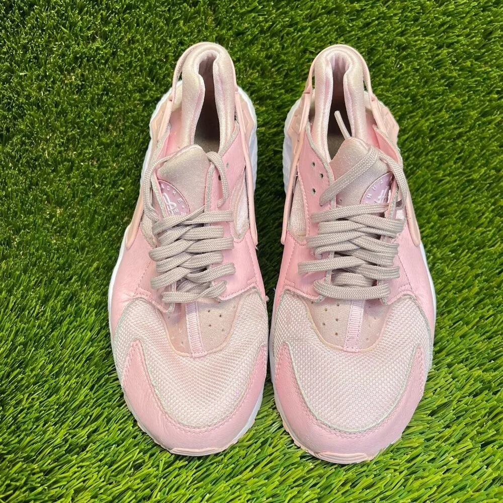 Nike Air Huarache Run‎ SE Girls Size 6.5Y Pink Running Walking Shoes Sneakers